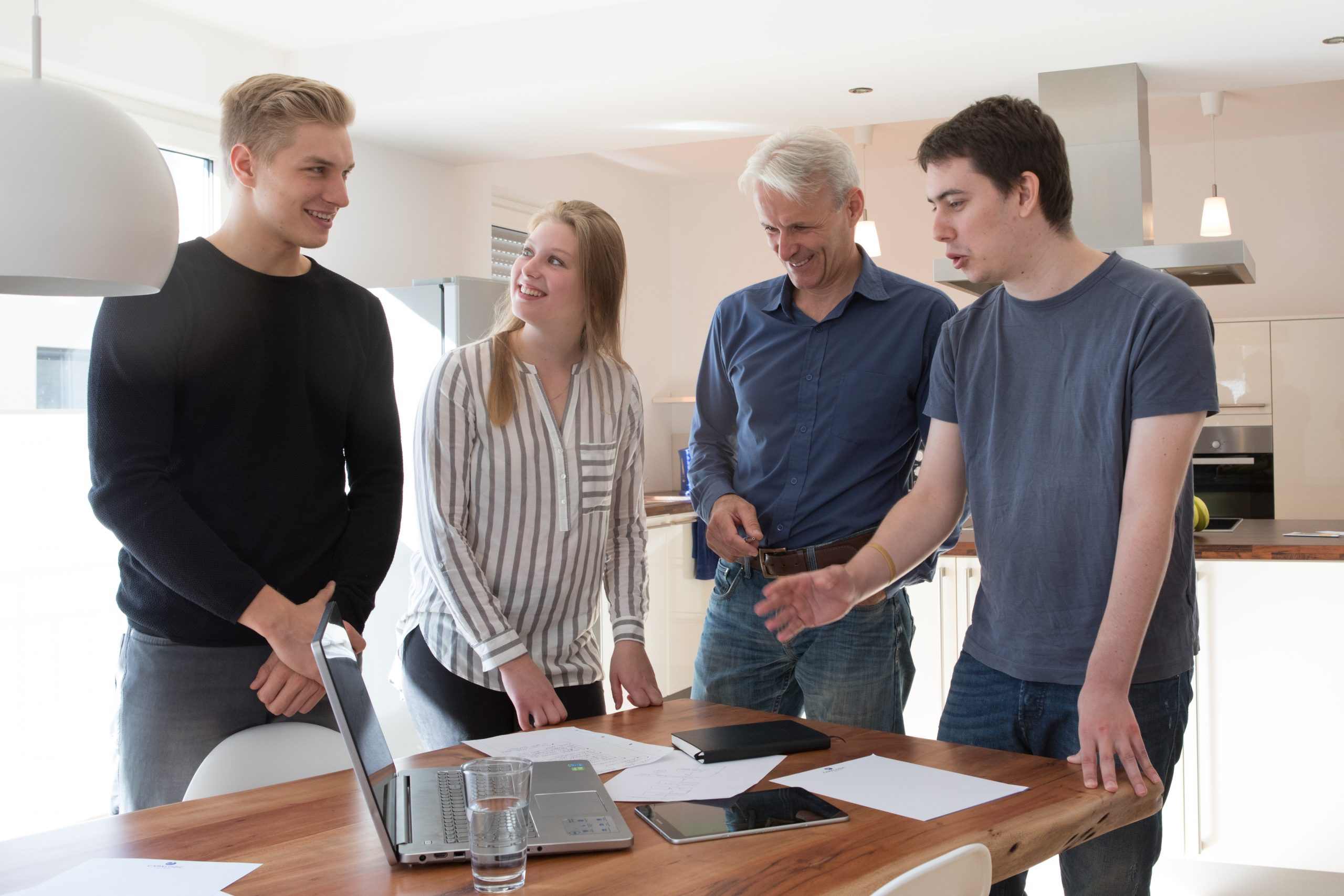 Capalogic Mitarbeiter beim Entwickeln